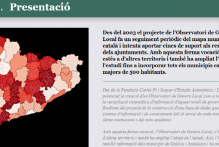 Convocatoria de becas de colaboración en apoyo a la investigación para el Observatorio de Gobierno Local de la Fundació Carles Pi i Sunyer