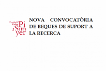 Convocatoria específica para otorgar becas de colaboración en apoyo a la investigación en la Fundació Carles Pi i Sunyer