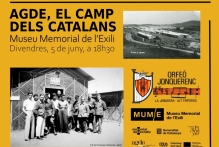 Inauguración de la exposición: Agde, el camp dels catalans (1939-1942)
