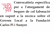 Convocatoria específica para la concesión de 3 becas de colaboración en apoyo a la investigación