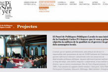 Convocatoria de 6 becas de colaboración en apoyo a la investigación sobre el Gobierno local en la Fundació Carles Pi i Sunyer
